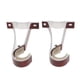 thumbnail image 4 of 2 uds., Soportes para barra para , soporte de barra de aleación de aluminio premium para soporte de barra de ventana Macarena Soporte de barra de cortina, 4 of 7