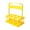 Yellow, variant on HONCLL Durable Folding Beer Holder Beer Bottle Carrier for Picnics and Camping