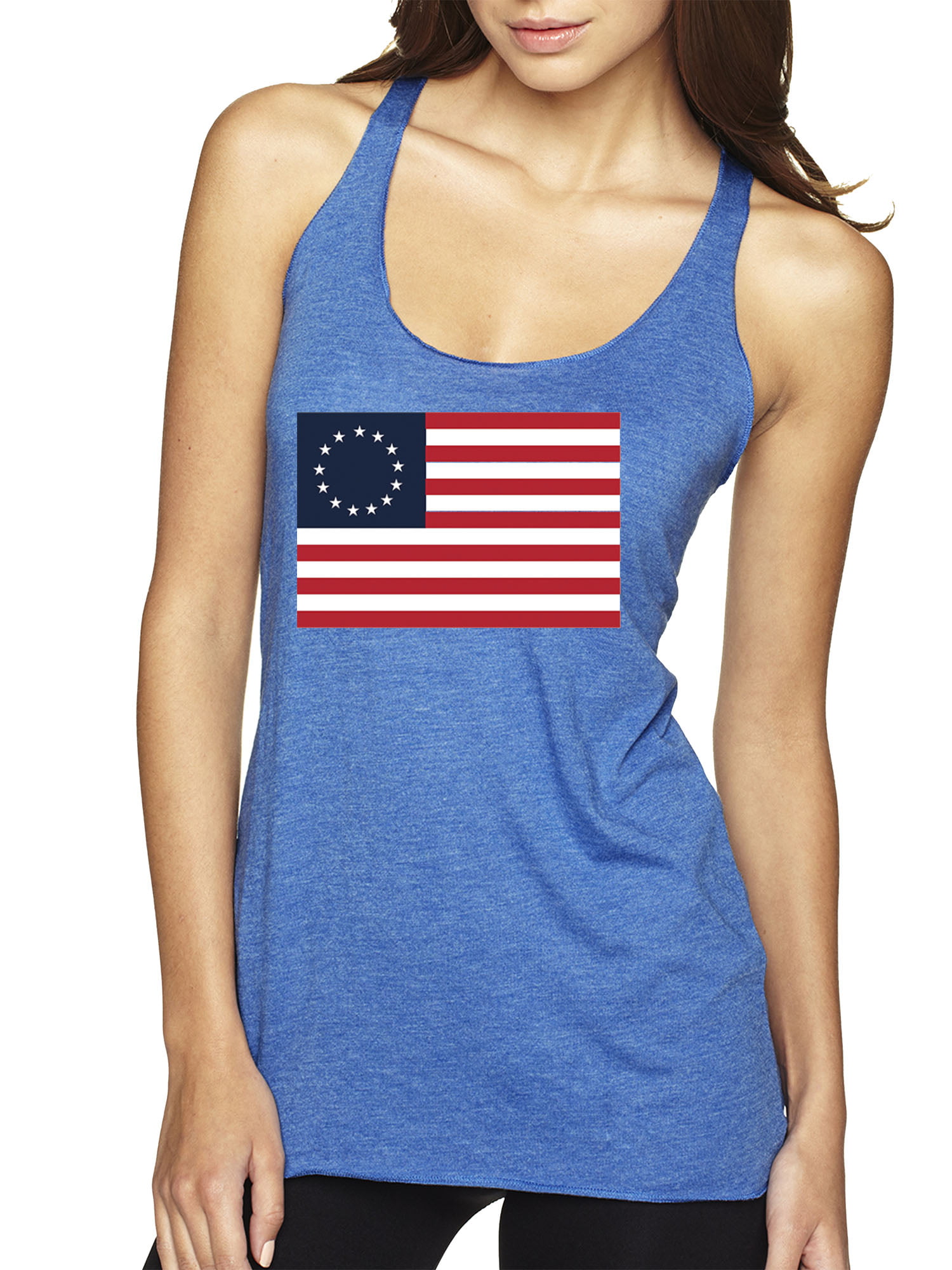 1776 Betsy Ross American Flag Tank Top