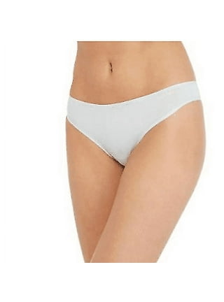 Calvin Klein Womens Sexy Underwear Thong Panty Ivory XS