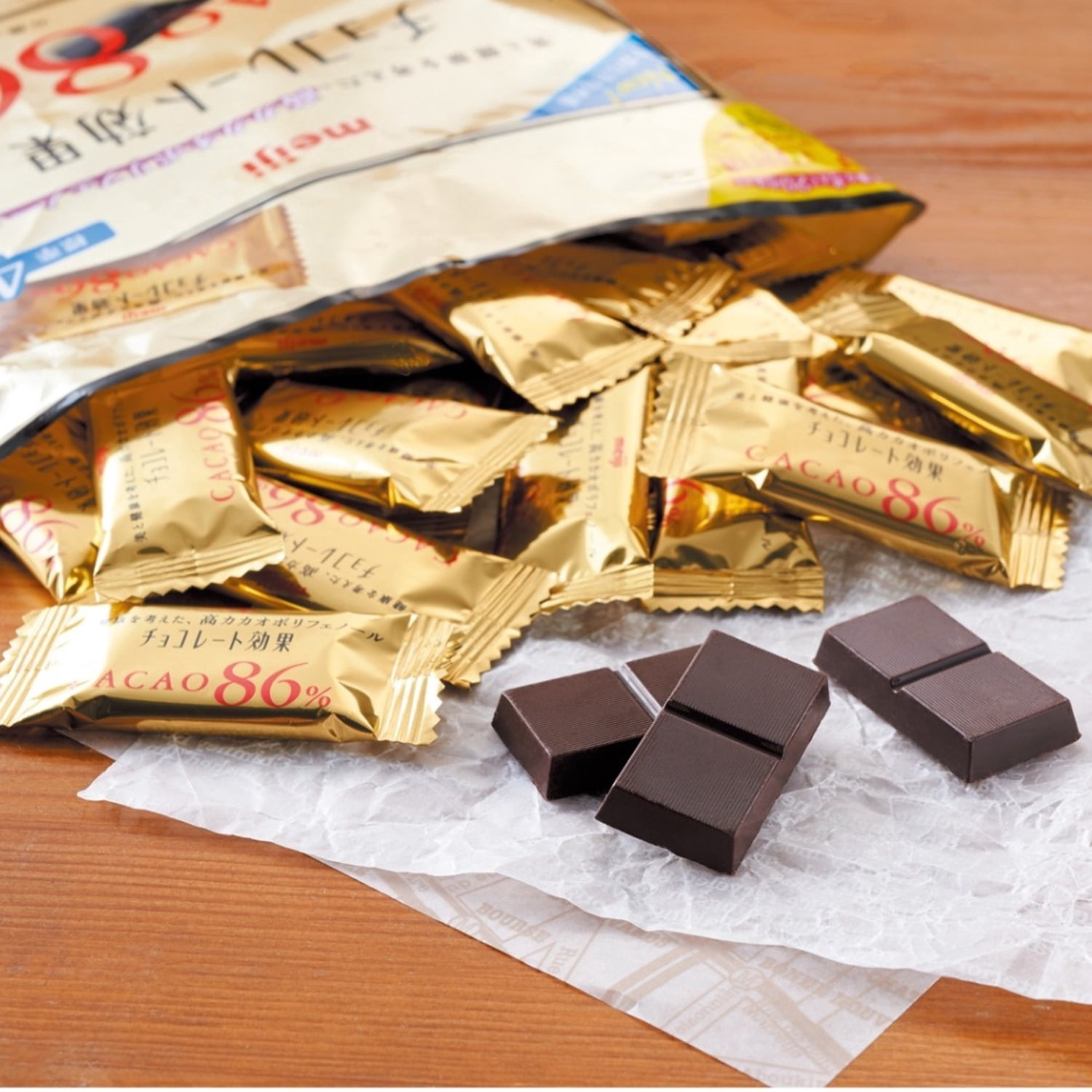 Meiji Chocolate Kōka 86% Cacao 210 g – Made in JAPAN - Tokyo Sakura Mall