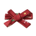 thumbnail image 3 of GYRATEDREAM Newborn Baby Girl Christmas Outfit Long Sleeve Romper Suspender Skirt Headband Set 3Pcs Fall Winter Outfits, 3 of 9