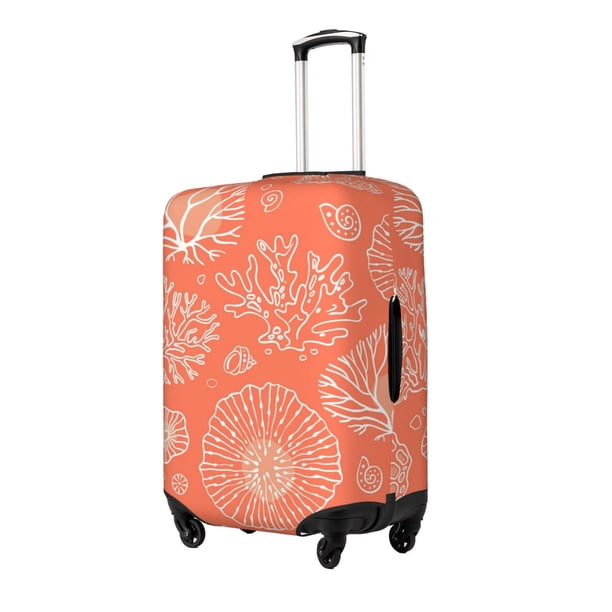 Fotbe Beautiful Corals Funda Protectora para Equipaje, Antirrayones y Resistente a la Suciedad, Compatible con Maletas de 18 a 32 Pulgadas-X-Large