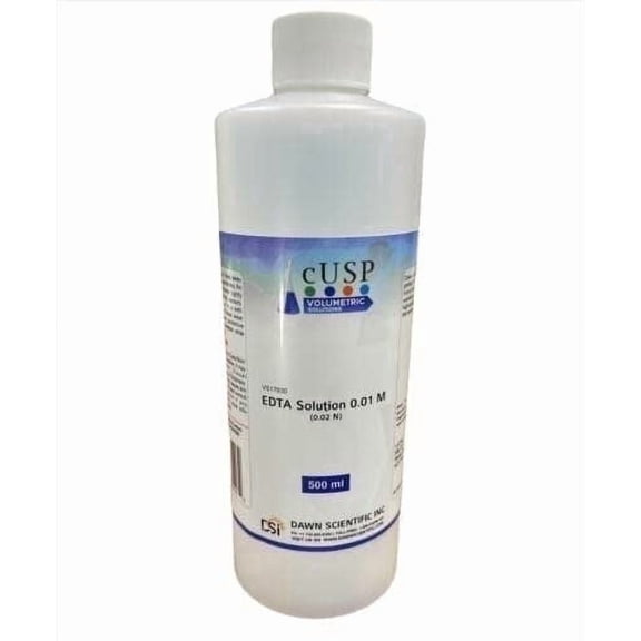 0.01M(0.02N) EDTA Volumetric Standard Solution 500mL