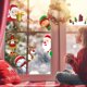 thumbnail image 3 of Extraíble Navidad Pvc Pegatina Estática Santa Elk Ventana Pegatinas Embellecer Calcomanías De Copo De Nieve Fiesta De Año Nuevo Vestido De Vidrio 9 Unids Serendint HA038518-00, 3 of 6