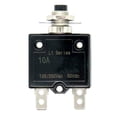 thumbnail image 1 of 1pc 50Vdc Overload Protector 125-250V Manual Reset Button Protective Motor 5-30A 10A, 1 of 5
