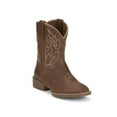thumbnail image 2 of Justin Boots Boys Canter Junior Square Toe Cowboy   Mid Calf Boots, 2 of 5