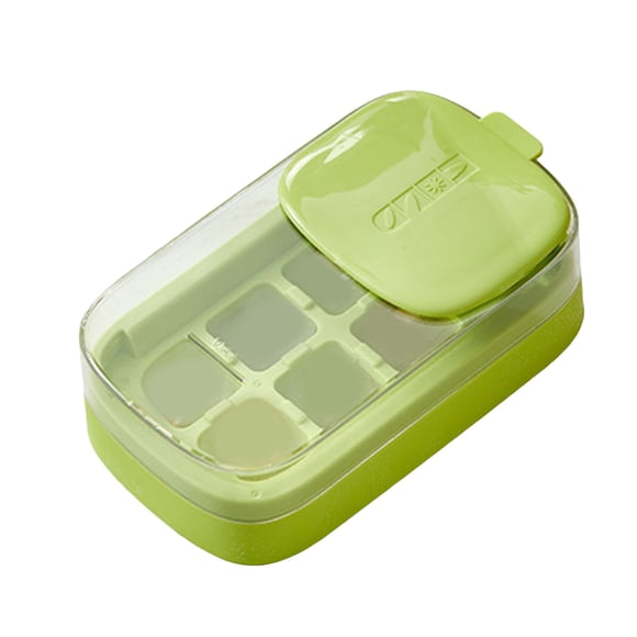 Grade Down Ice Water Injection Ice Making Box With Lid To Demold Portable Storage Ice Freezer