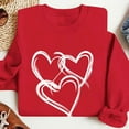 thumbnail image 5 of qucoqpe Valentines Day Sweatshirt for Women Funny Love Heart Graphic Pullover Tops Casual Valentine Long Sleeve Shirts, 5 of 7