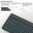 thumbnail image 3 of Funda de teclado BQDIYOO para iPad de 9ª, 8ª y 7ª generación con Bluetooth, 3 of 8