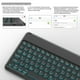 thumbnail image 3 of Funda de teclado BQDIYOO para iPad de 9ª, 8ª y 7ª generación con Bluetooth, 3 of 8