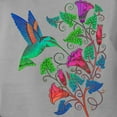 thumbnail image 3 of CafePress - Rainbow Hummingbird On Trumpet Vine T Shirt - Womens Comfort Colors® Shirt, 3 of 4