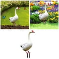 thumbnail image 2 of Elegant Big White Goose Garden Statue Acrylic Big White Goose Decoration Big Goose Garden Accessories Suitable For Big Goose Outdoor Garden Decoration Card Slot Home Decor, 2 of 6