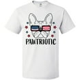 thumbnail image 3 of Inktastic Pawtriotic with French Bulldog in American Flag Sunglasses T-Shirt, 3 of 5