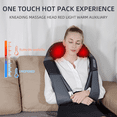 thumbnail image 4 of Ikristin Neck Massager with Hammering & Heat, Electric Deep Tissue 3D Kneading Hammering Massage Pillow for Shoulder, Leg, Body Muscle Relax, Home, Office, and Car Use, Massage Gift for Women/Men, 4 of 10