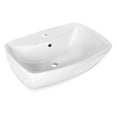 thumbnail image 1 of American Imaginations 35.5-in. W 1 Hole Ceramic Top Set In White Color AI-11019, 1 of 1