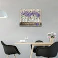 thumbnail image 2 of Lavender Bathroom Decor Wall Art Farmhouse Bathroom Decor Canvas Painting Prints Rustic Purple Lavender Bathroom Pictures for Wall God Says You Are Modern Artwork Decor for Bedroom Kitchen Office, 2 of 6