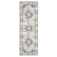 thumbnail image 3 of Garvee 2'x6' Hallway Runner Rug Vintage Medallion Rug Low Pile Non-Slip Distressed Runners Rug for Laundry Room, Sage Green/Blue, 3 of 8