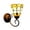 I, variant on Vintage Stained Glass Wall Sconce Lamp Plug In - Hanging Light Lamp，Bedside Lamp with Classic for Bedroom Hallway Living Room Home Office