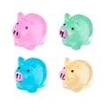 thumbnail image 5 of Dserhfy 12Pcs Mini Pig Figurine Glow-in-the-dark Resin Tiny Pig Ornament Miniature Animal Statue Toy Fairy Garden Microlandscape Desktop Decoration, 5 of 8