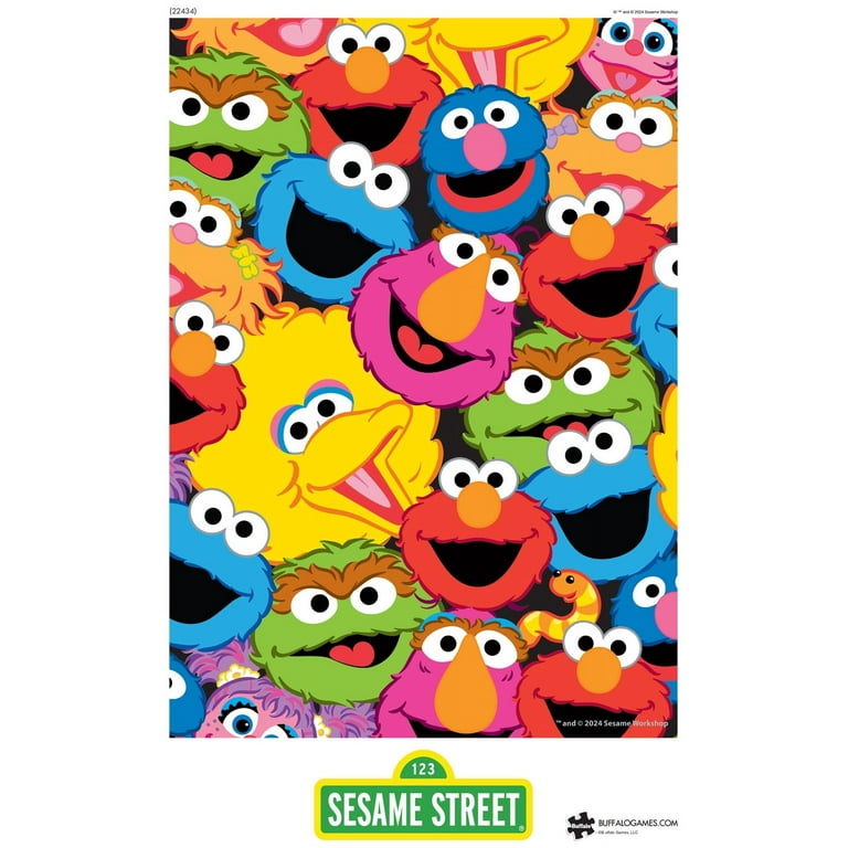 Buffalo Games Sesame Favorites 300-Piece 21.25 x 15-Inch
