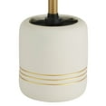 thumbnail image 5 of Bath Bliss Ceramic Toilet Brush, White and Gold, 5 of 6