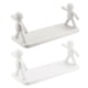thumbnail image 1 of Multipurpose Storage Shelf Bathroom Hanging Rack for Storage 2Pcs, 1 of 3