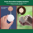 thumbnail image 2 of POINTERTECK 3D Christmas Window Lights Backdrop Decoration Lights Home Decor(Bell), 2 of 6