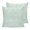 Pale green, White, Green, variant on 16x16 Pillow Covers Set of 2, Botanical Rose Bud Square Throw Pillow Covers for Couch/Sofa/Living Room, Vintage Cream Floral Leaves Farmhouse Decorative Soft Pillowcases for Couch Throw Pillows