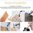 thumbnail image 3 of Equipment DIY Jewelry Lapidary Saw for Cutting Rocks, 110V Mini Table Saws Rock w/Flexible Shaft Polishing Machine 0-10000r/min Cutting depth 35 mm, 3 of 8