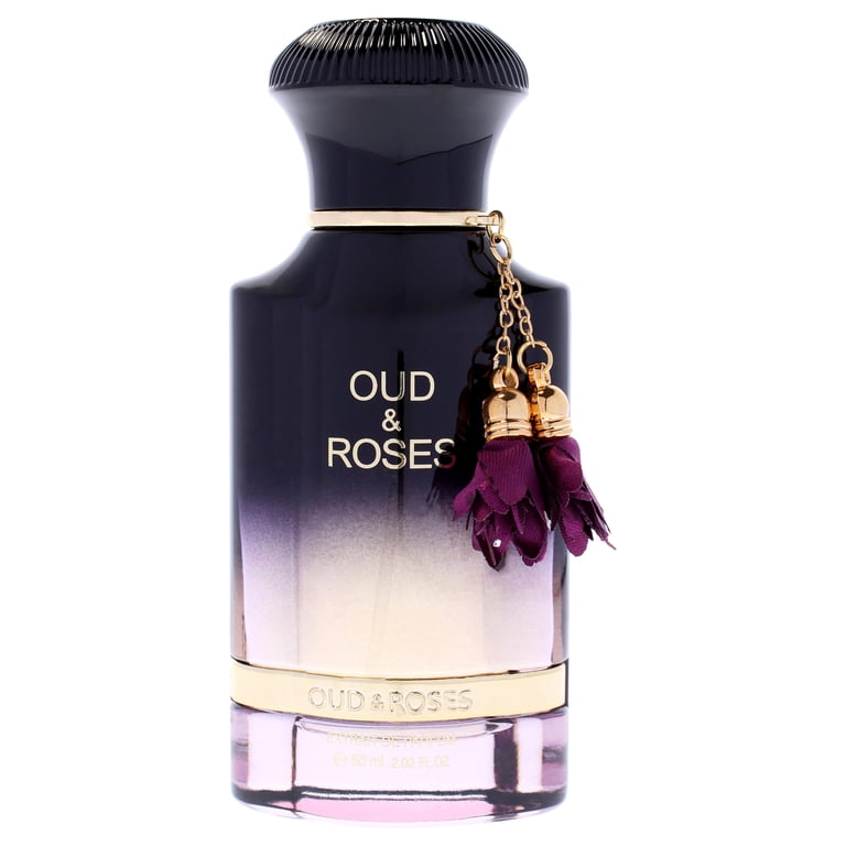 Ahmed Al Maghribi Oud and Roses , 2.02 oz Extrait De Parfum Spray