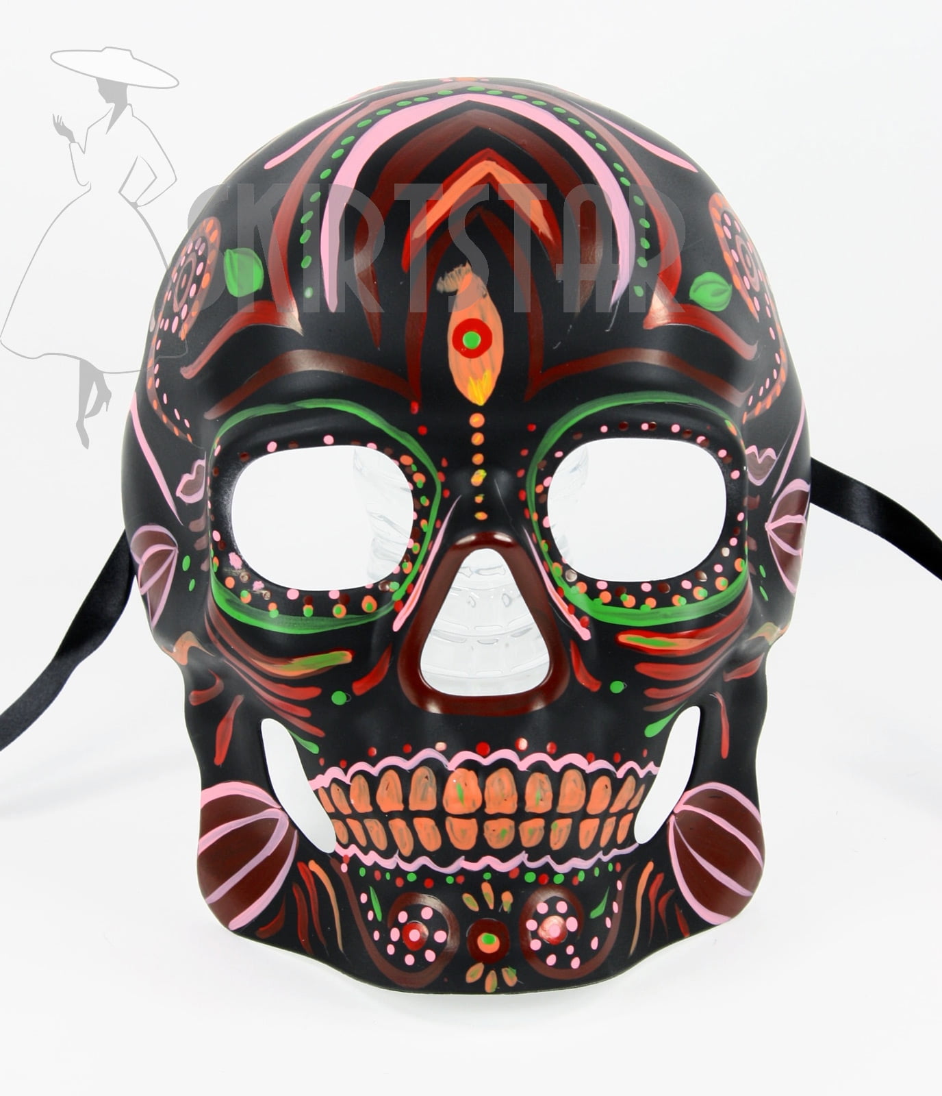 sugar skull covid mask