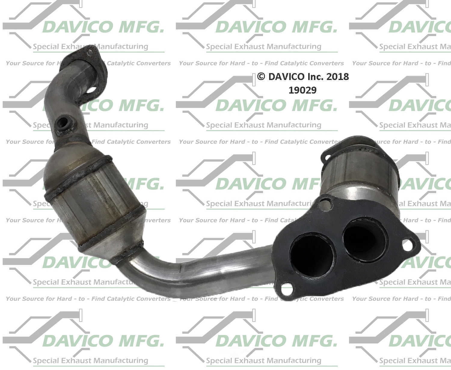 Davico Mfg 19029 Direct-Fit Catalytic Converter