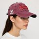 thumbnail image 2 of Retro Letter Embroidery Baseball Caps Soft Cotton Adjustable Fit Unisex Streetwear Essential Yellow, 2 of 4