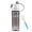 Black, variant on Glass&Bottle Outdoor Hydration System Portable Spray Water Bottle for Summer Activities Multifunctional Sports Bottle with One-Click Mist Lightweight and Durable for Hiking and Running