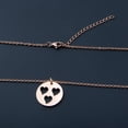thumbnail image 3 of Myospark Heart Gold Necklaces, Stainless Steel, Cable Chain, 3 of 6