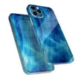 thumbnail image 6 of DesignSkinz Vivid Agate Vein Slice Blue V10 Full-Body Skin Decal Wrap Cover for iPhone SE, 6 of 9