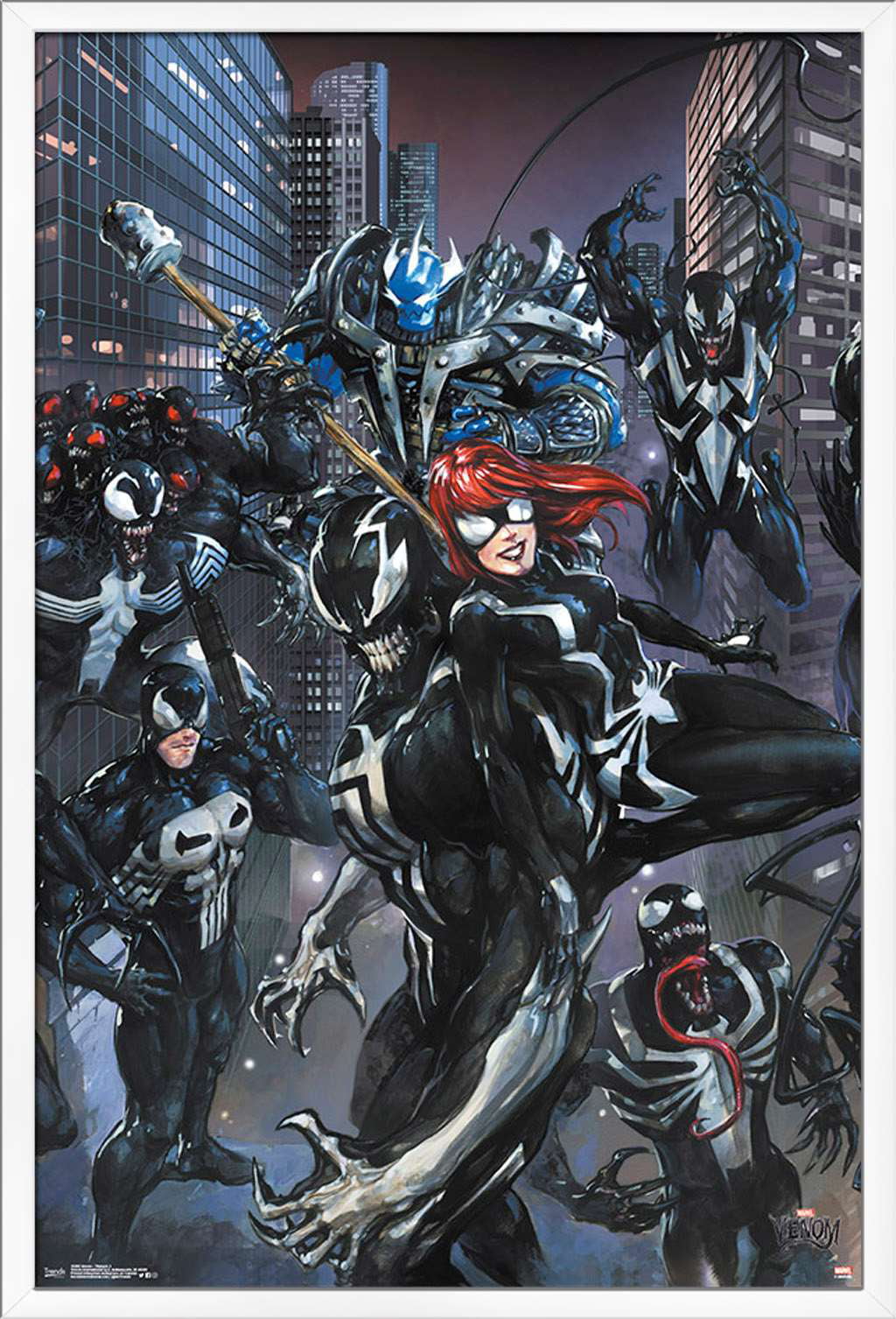 Marvel Comics - Venom - Triptych 3 Poster - Walmart.com ...