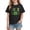 Black, variant on LckLvx Boys Girls St Patrick's Day Shirt Kids Toddler Short Sleeve Print Cotton T-Shirt Tops 3-10 Years