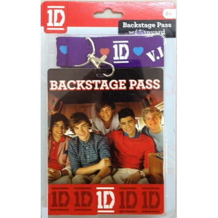 Backstage Pass Lanyard Necklace by One Direction
