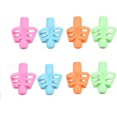 thumbnail image 1 of Guide de Doigts pour Enfants, 8 Pcs Poignées en Silicone pour Crayons, Aide à l'Écriture, Poignée pour Crayons, 1 of 5