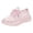 Pink, variant on Fashion Summer Sandals Breathable Mesh On Slides with Toe Cover Comfortable Beach Footwear