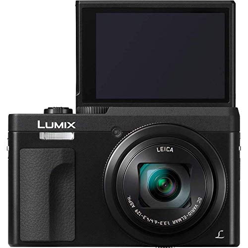 Panasonic LUMIX DC-ZS70S 4K Digital Camera (Black) with Battery and  External Charger Travel Pack Bundle Panasonic DMCZS70K-ZSTRV
