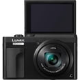 thumbnail image 2 of Panasonic LUMIX DC-ZS70S 20.3MP 4K Digital Camera (Black) with Battery and External Charger Travel Pack Bundle Panasonic DMCZS70K-ZSTRV, 2 of 5