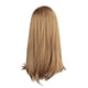 thumbnail image 1 of Peluca larga ondulada natural para mujer, peluca dorada de pelo largo y liso con flequillo, 26 pulgadas, pelucas sintéticas para mujer, uso diario o fiesta de disfraces EOTVIA NO, 1 of 6