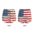 thumbnail image 6 of Goofa Vintage American Flag Printed Women 2 in 1 Running Shorts,Quick Dry Athletic Workout Shorts,High Waisted Athletic Shorts with Liner Pockets-X-Large, 6 of 9