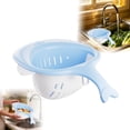 thumbnail image 2 of SIfdSeng My Items Corner Strainer for Kitchen Efficient Food Scraps Catcher and Drain Rack Organizer, 2 of 6