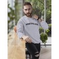 thumbnail image 2 of Montpelier, Text Men Sweatshirt, Male 5X-Large, 2 of 4