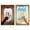 Gold Frame, variant on Glamorous Parisian Toast 2 Panel Set Canvas Print Fashion Wall Art by Art Remedy, Gallery Wrapped, 10 x 15