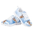 thumbnail image 4 of Pzuqiu 3D Giraffe Little Kids Tennis Shoes Size 13 Lace Up Walking Athletic Shoes Breathable Running Shoes Lightweight Animal Print Shoes, 4 of 5
